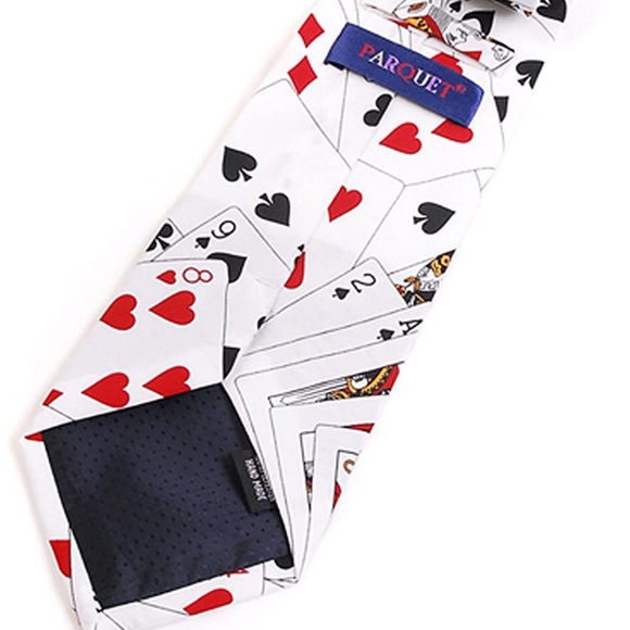 ♣️♦️ Playing Cards Tie  ♠️♥️ - Picture 2 of 5